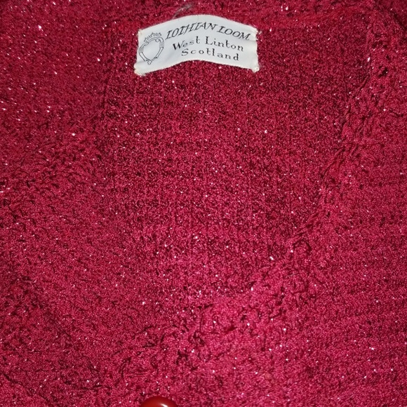 Beautiful red sparkling sweater set - Picture 8 of 8